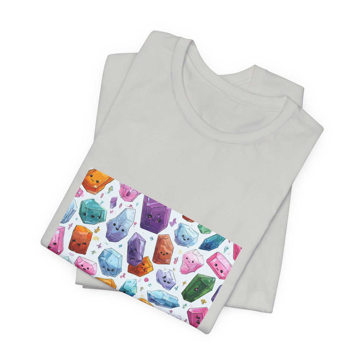 Pastel Crystal Friends T-Shirt | Light Neutrals