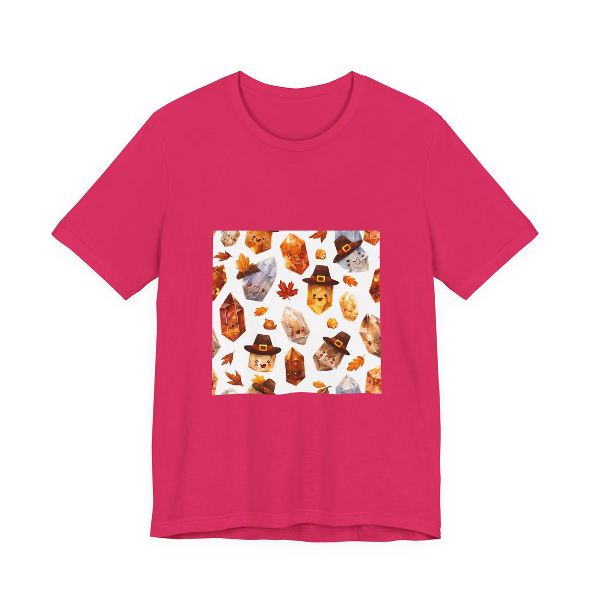 Thanksgiving Crystal Harvest T-Shirt | Pinks & Orchid