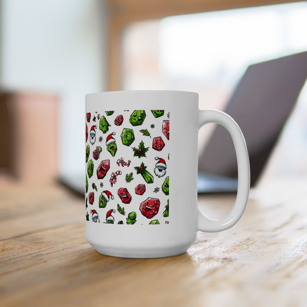 Christmas Crystal Cheer White Mug