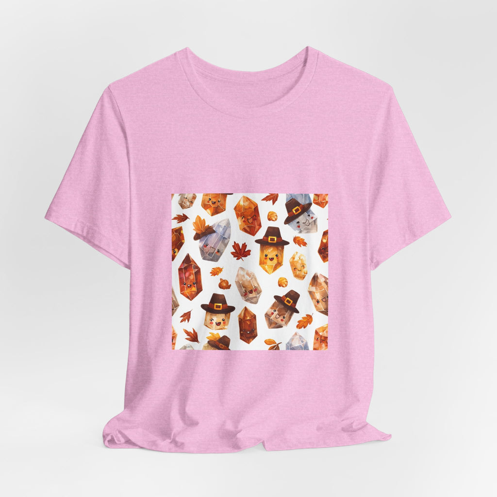 Thanksgiving Crystal Harvest T-Shirt | Pinks & Orchid