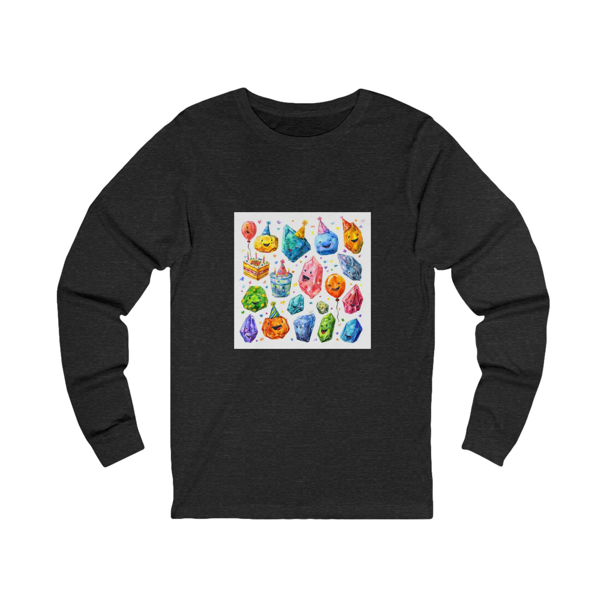 Crystal Birthday Party Long Sleeve T-Shirt