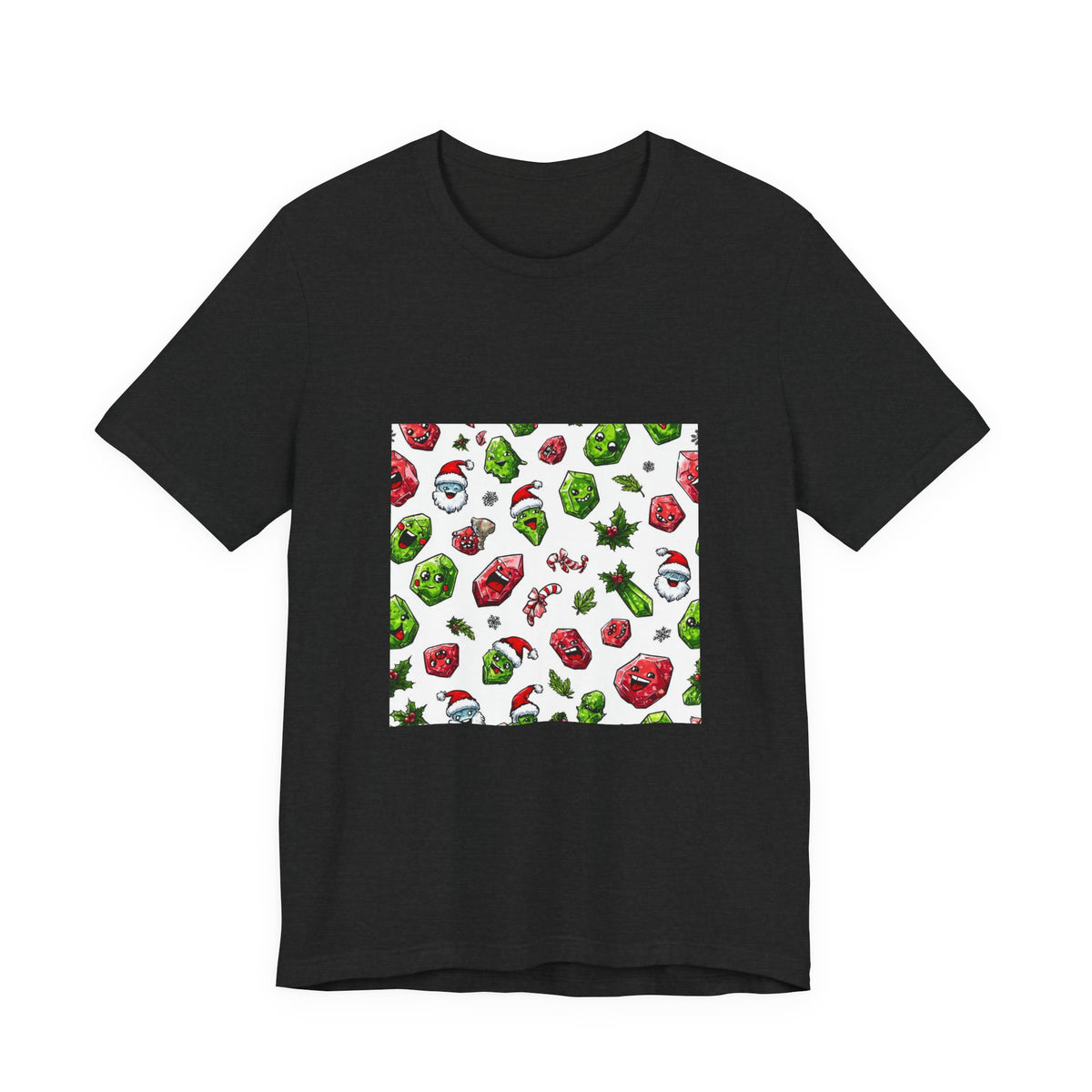 Christmas Crystal Cheer T-Shirt | Dark Neutrals & Reds