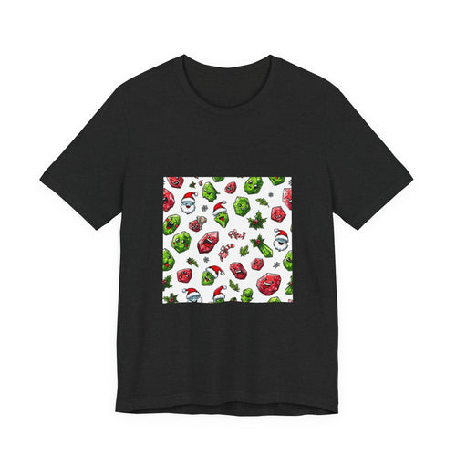 Christmas Crystal Cheer T-Shirt | Dark Neutrals & Reds