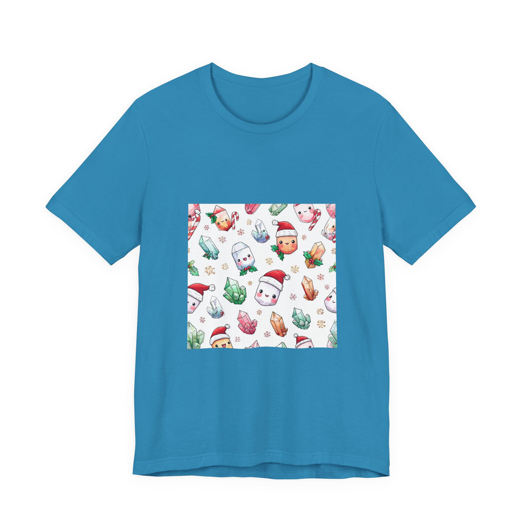 Pastel Christmas Crystal Friends T-Shirt | Forest & Ocean