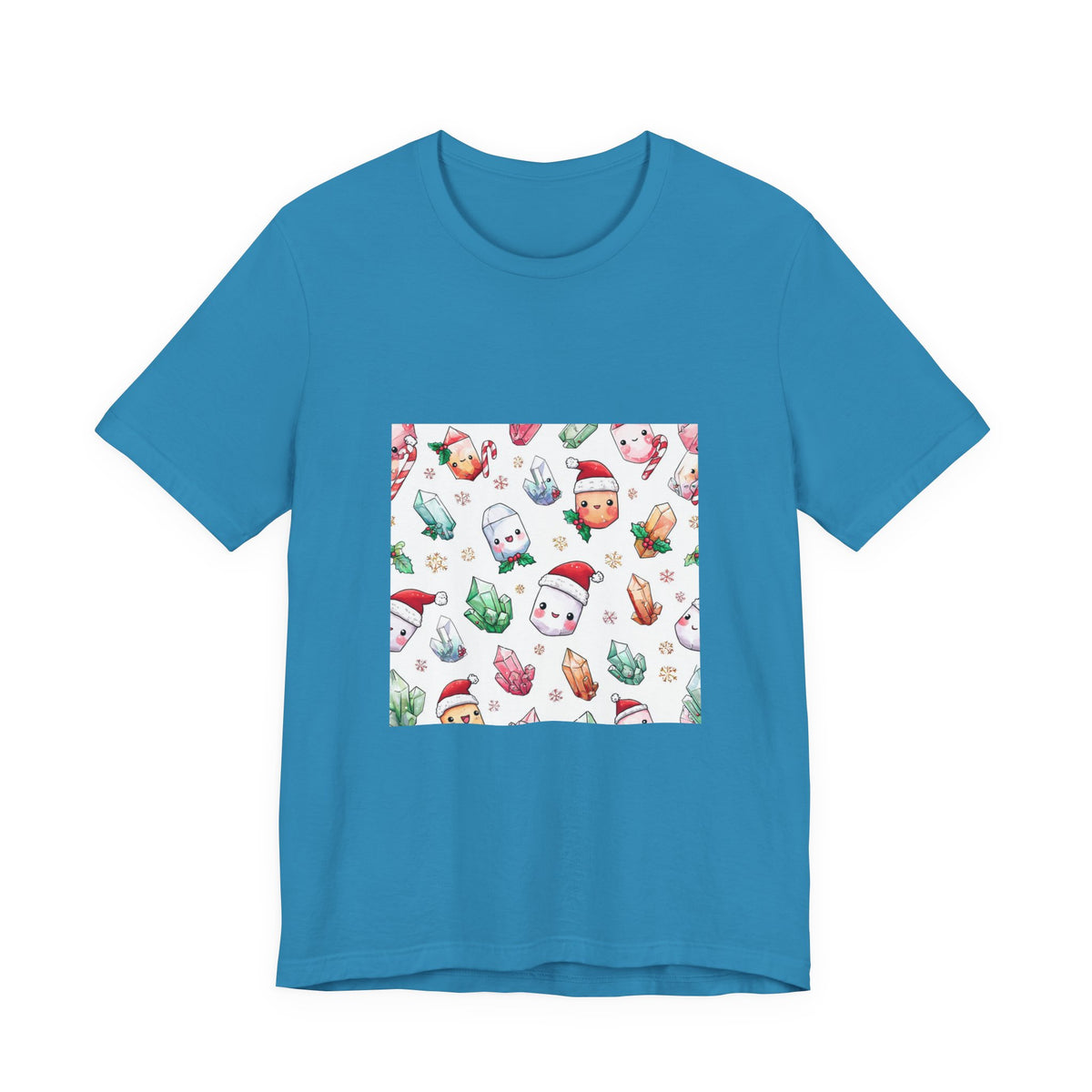 Pastel Christmas Crystal Friends T-Shirt | Forest & Ocean