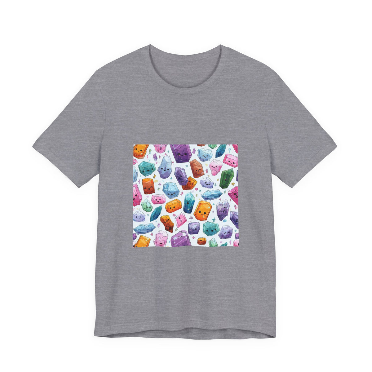 Pastel Crystal Friends T-Shirt | Light Neutrals
