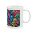 Colorful Crystal Characters White Mug