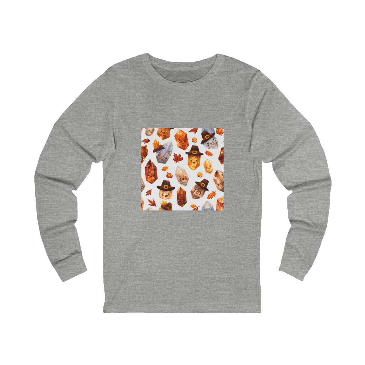 Thanksgiving Crystal Harvest Long Sleeve T-Shirt