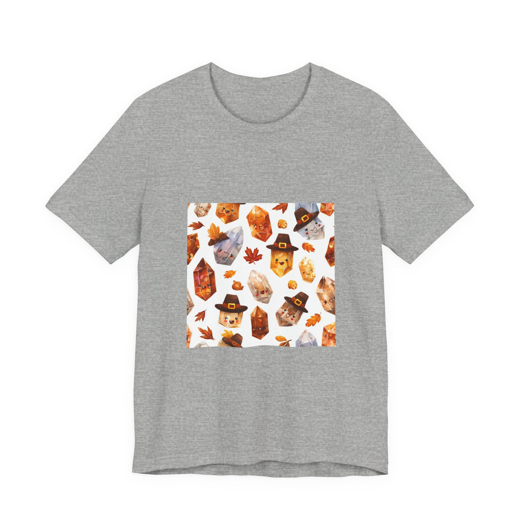 Thanksgiving Crystal Harvest T-Shirt | Light Neutrals