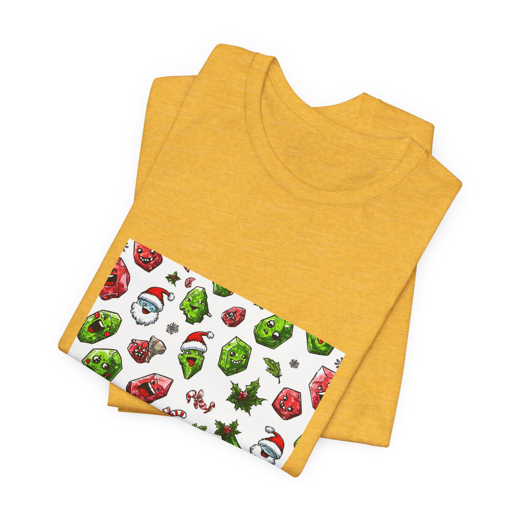 Christmas Crystal Cheer T-Shirt | Golds, Mints & Teal