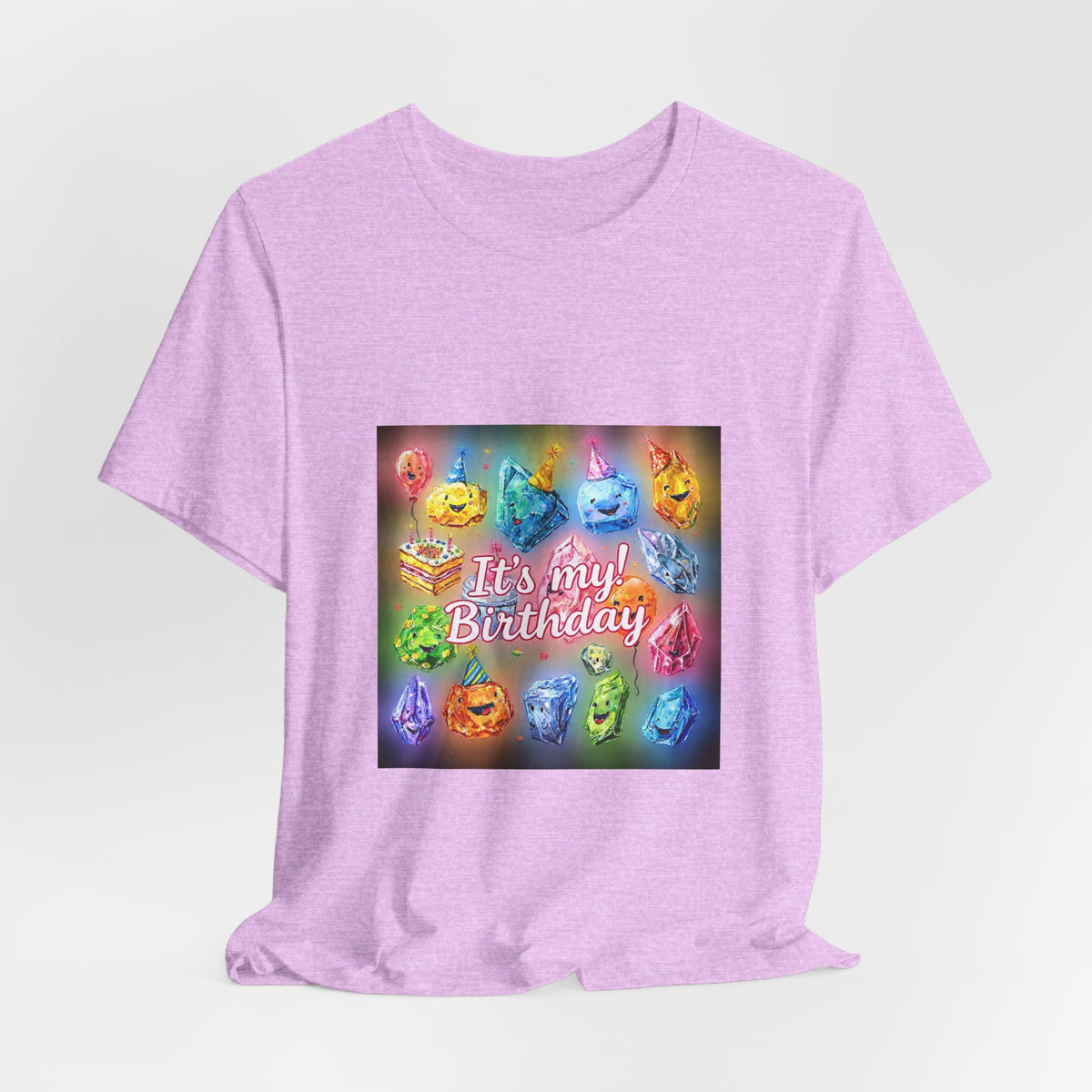 It's My Birthday Crystal Party T-Shirt | Pinks & Orchid
