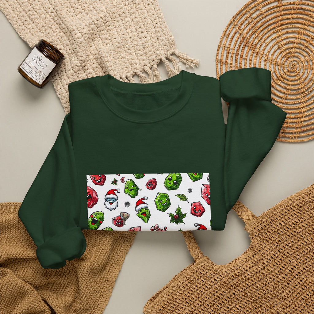 Christmas Crystal Cheer Crewneck | Blues, Purples & Pinks
