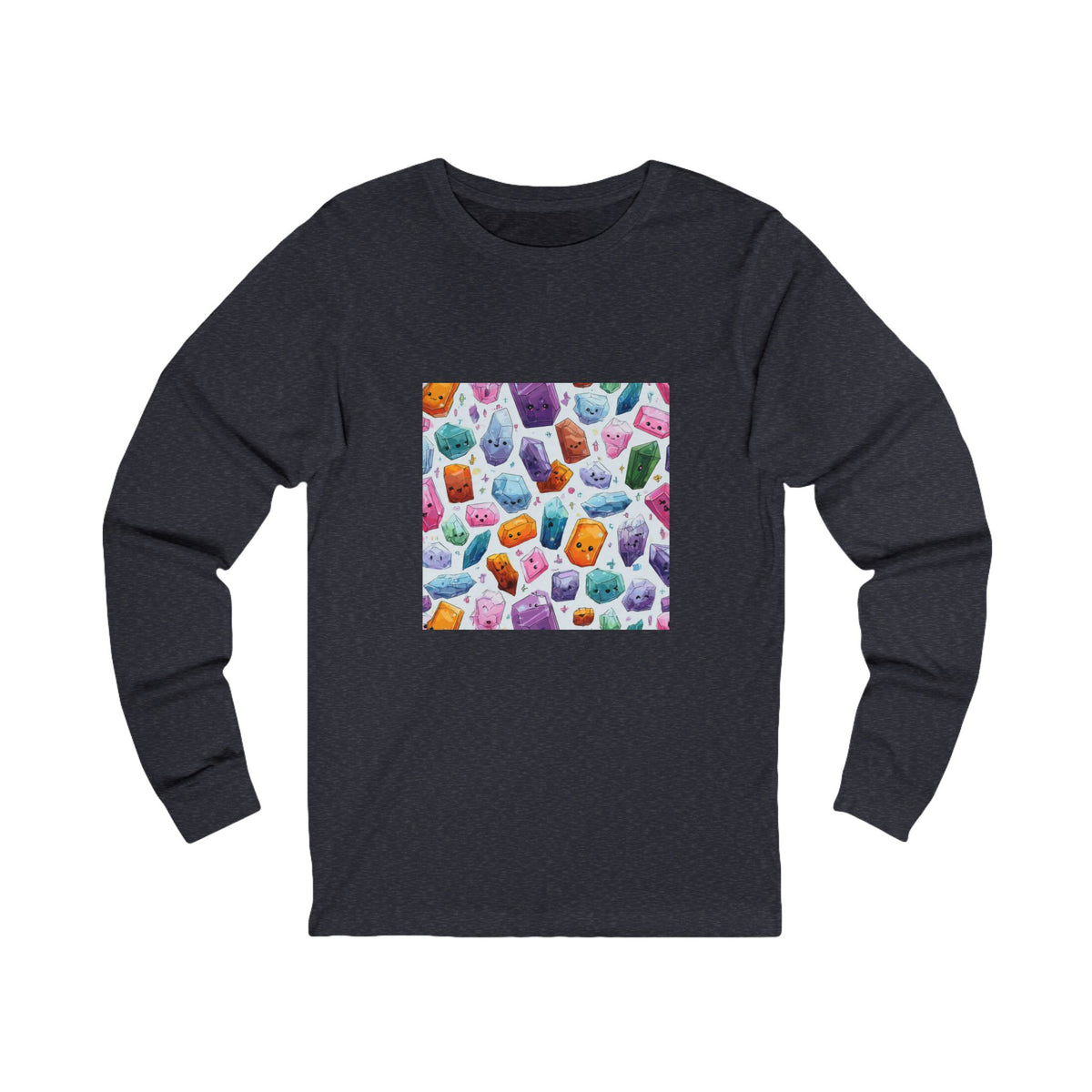 Pastel Crystal Friends Long Sleeve T-Shirt