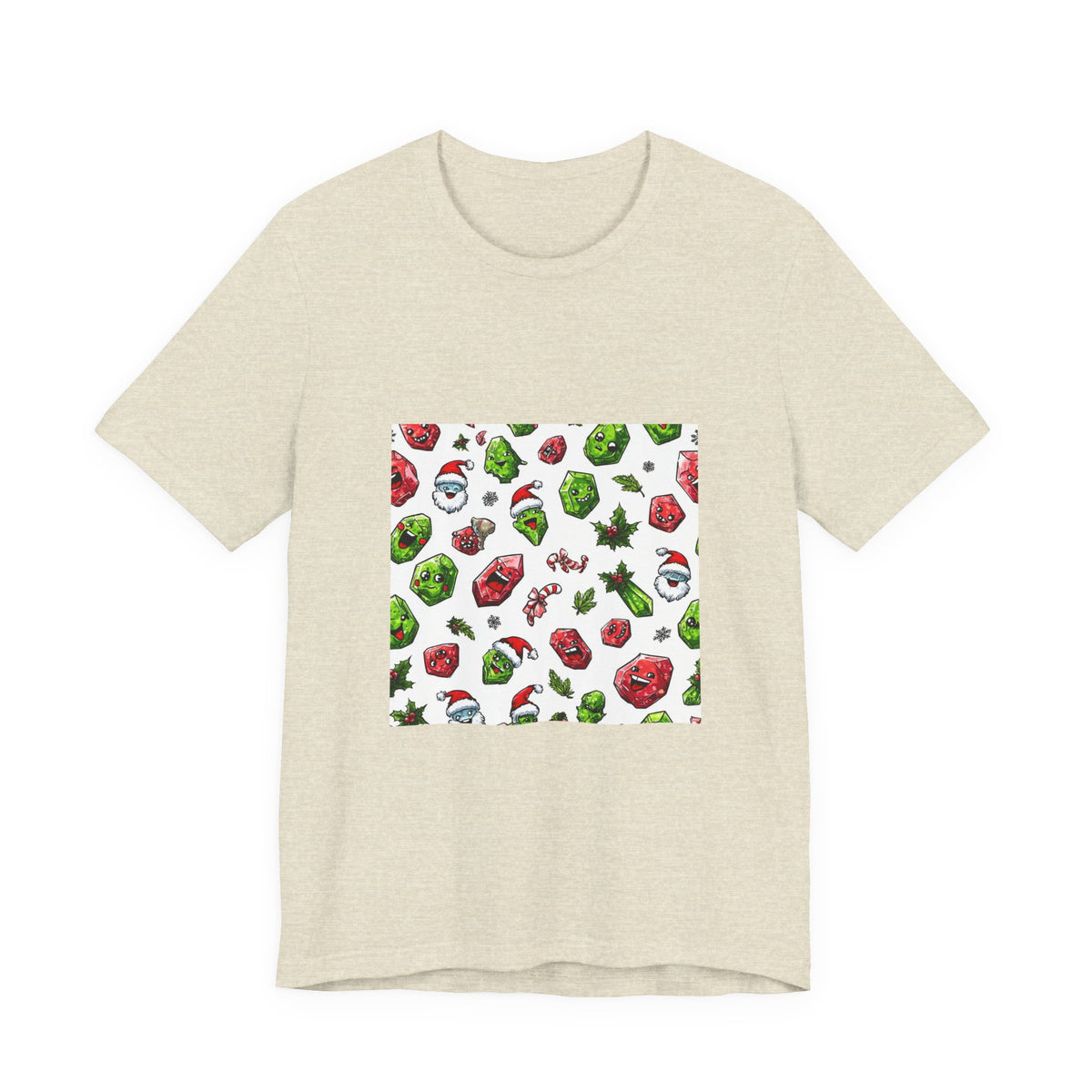 Christmas Crystal Cheer T-Shirt | Sandy Neutrals & Oranges