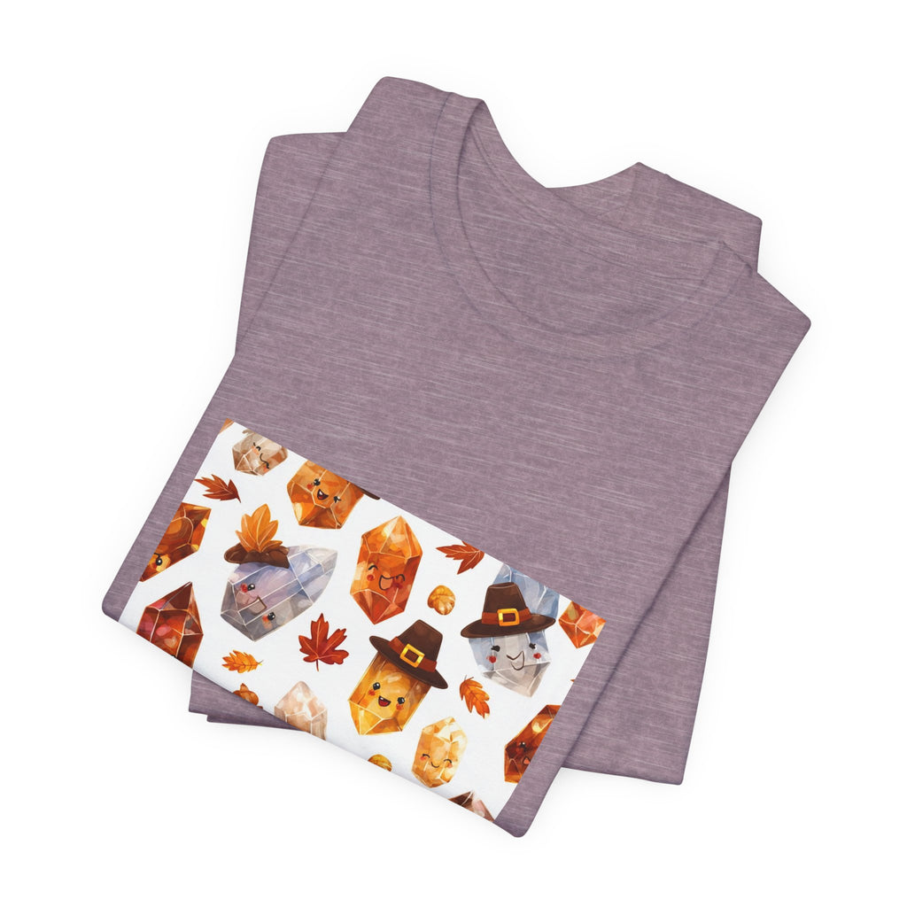 Thanksgiving Crystal Harvest T-Shirt | Royal, Navy & Purple