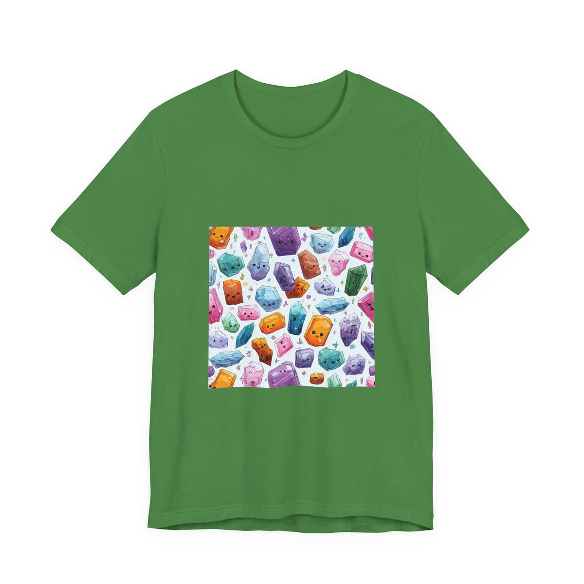 Pastel Crystal Friends T-Shirt | Greens