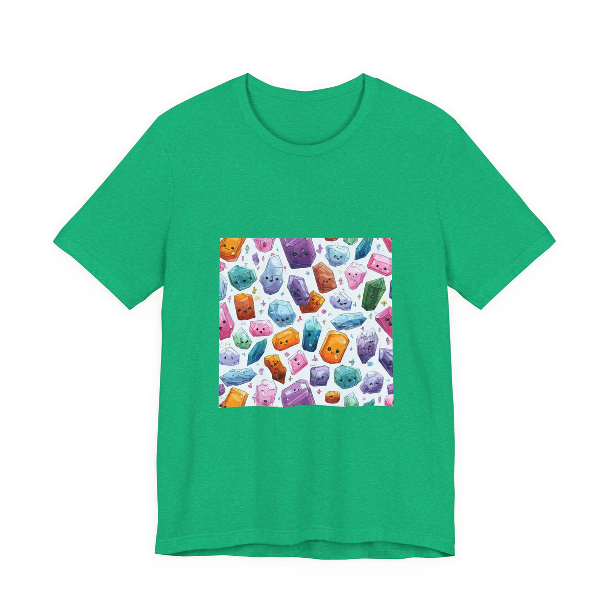 Pastel Crystal Friends T-Shirt | Greens