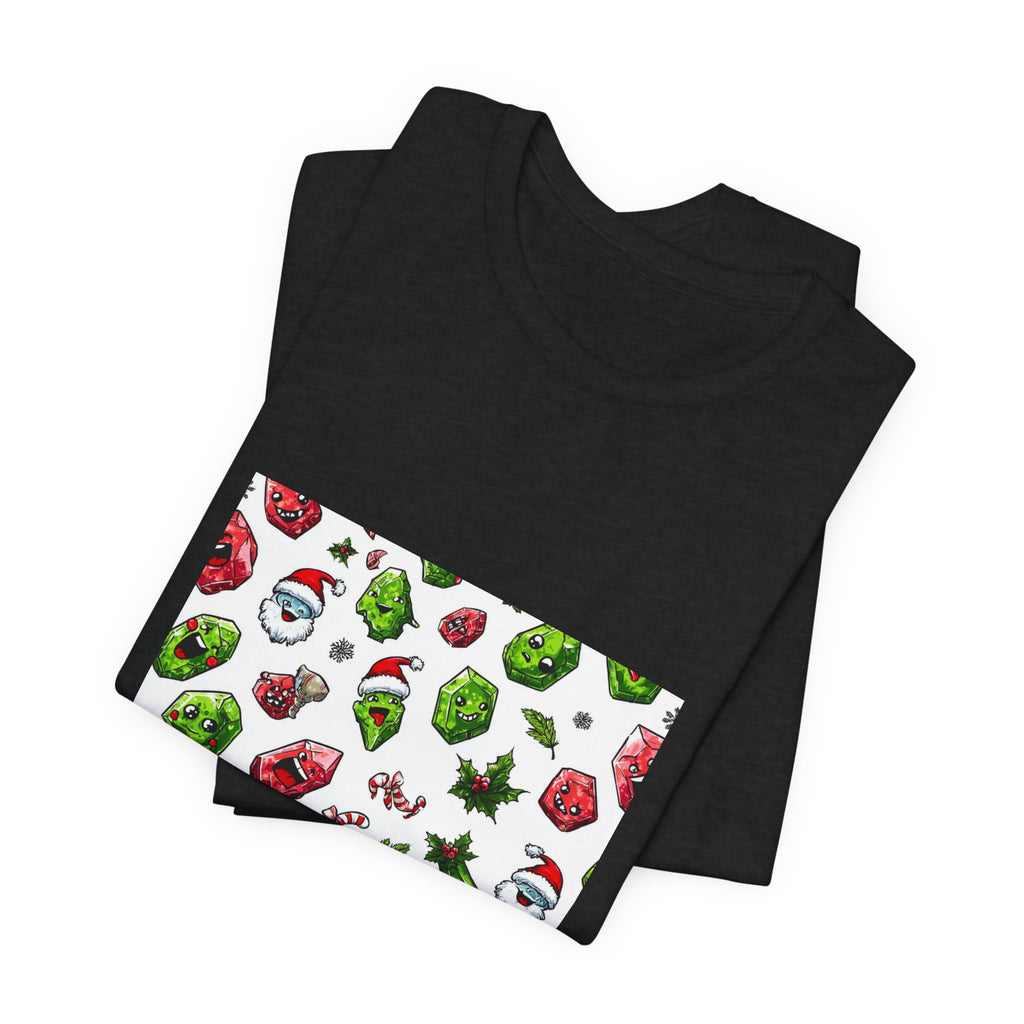 Christmas Crystal Cheer T-Shirt | Dark Neutrals & Reds