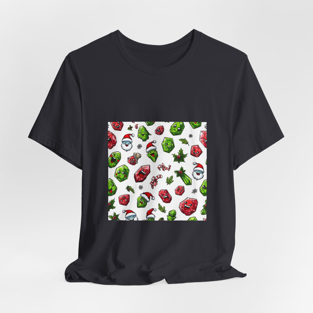 Christmas Crystal Cheer T-Shirt | Dark Neutrals & Reds
