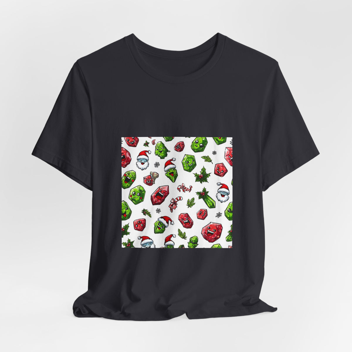 Christmas Crystal Cheer T-Shirt | Dark Neutrals & Reds
