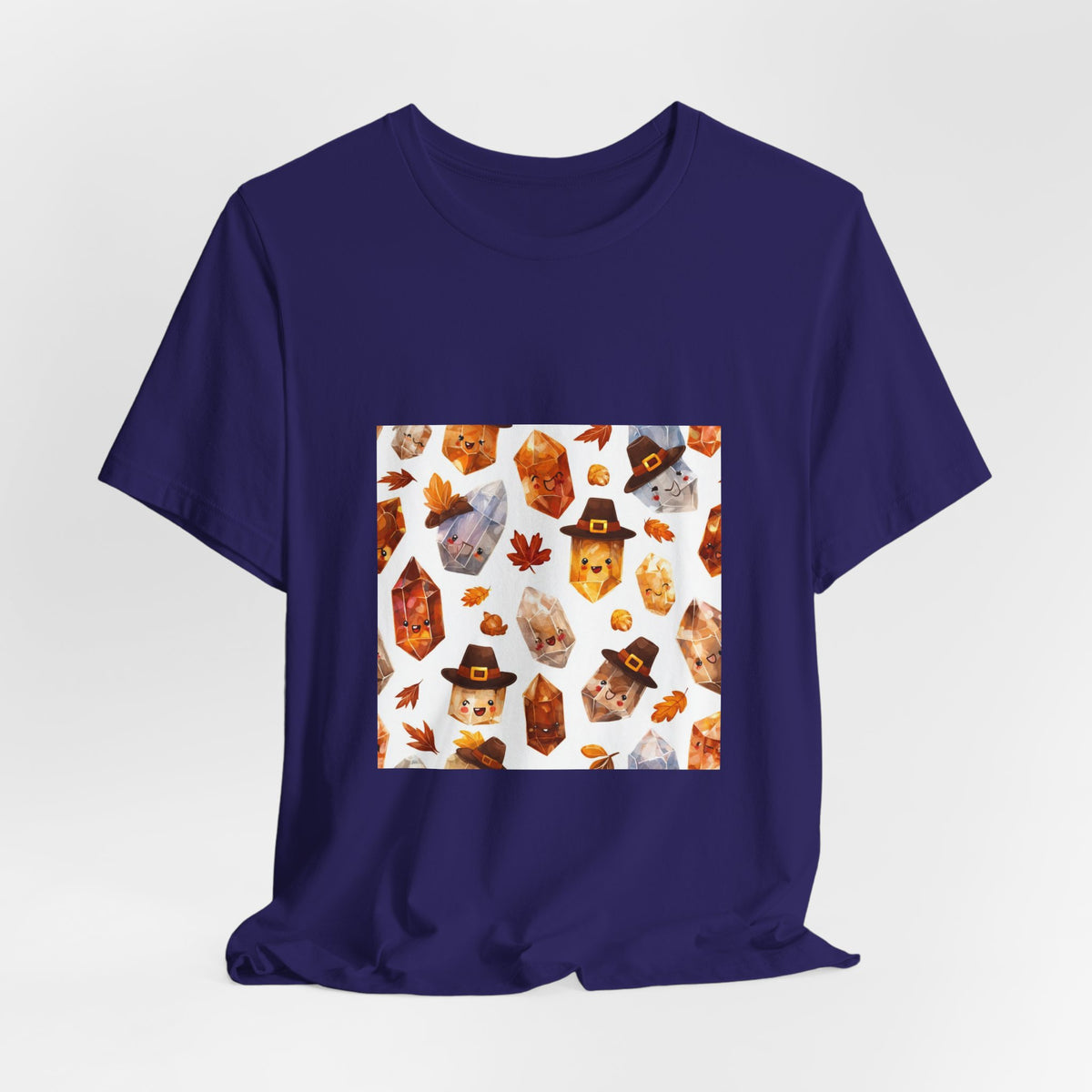 Thanksgiving Crystal Harvest T-Shirt | Royal, Navy & Purple