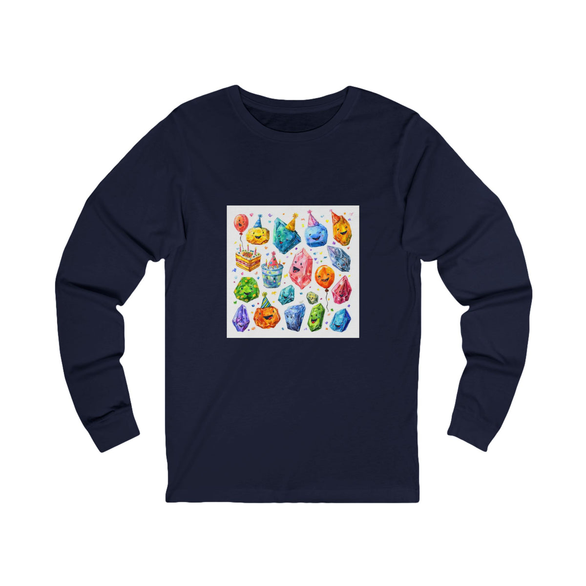 Crystal Birthday Party Long Sleeve T-Shirt