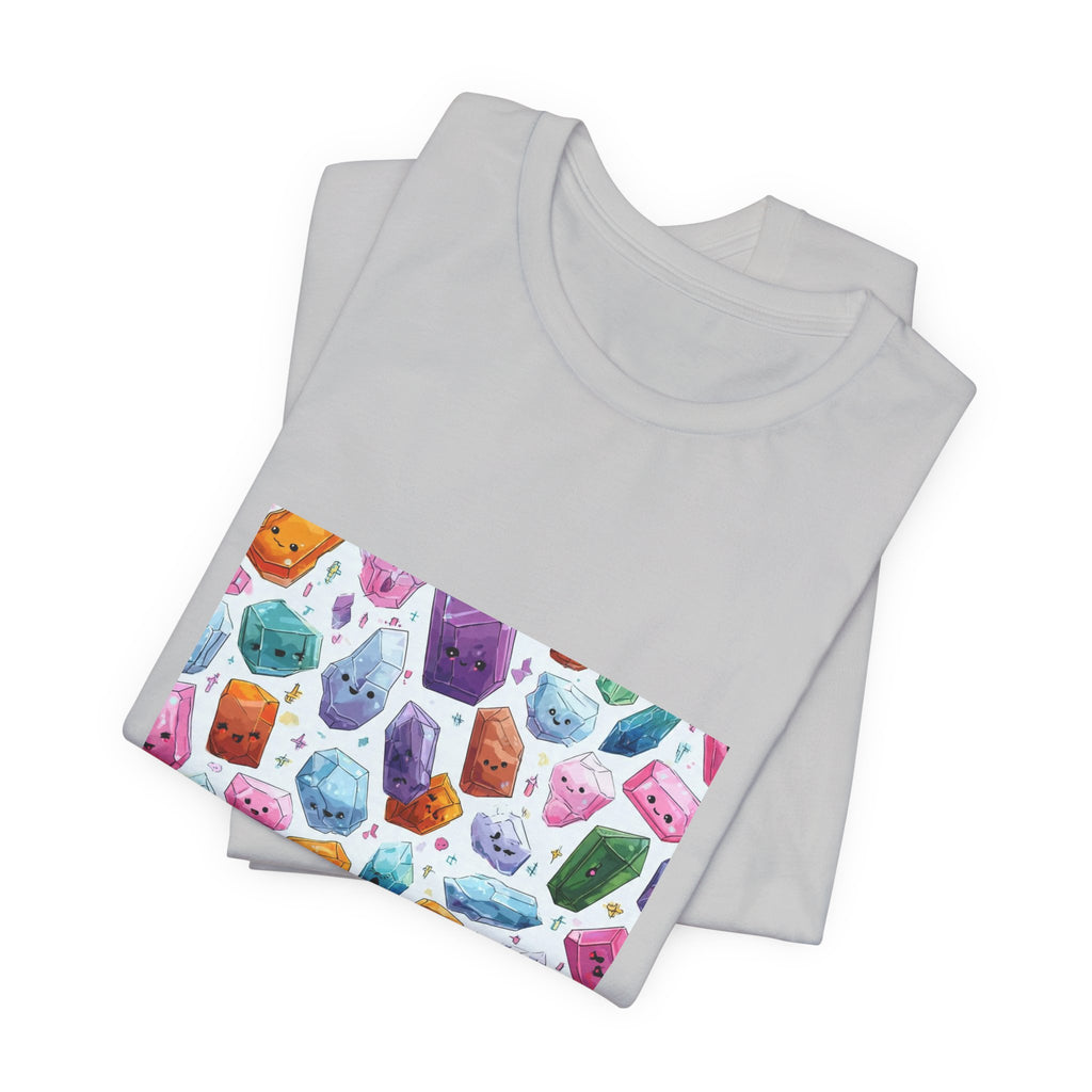 Pastel Crystal Friends T-Shirt | Light Neutrals