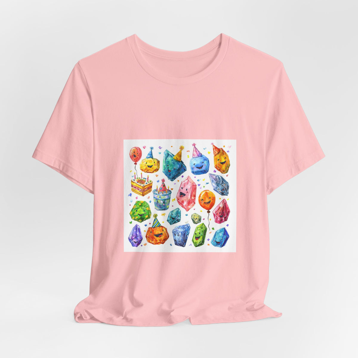 Copy of Earth Has Excellent Taste — Peach Moonstone Tee | Pinks & Orchid