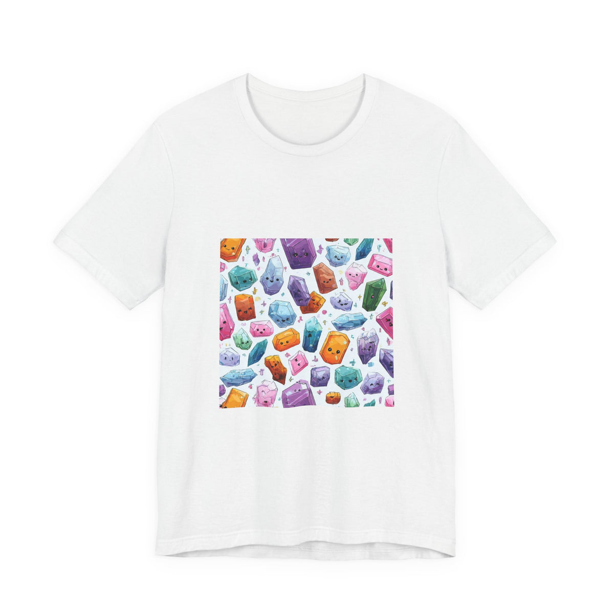 Pastel Crystal Friends T-Shirt | Light Neutrals