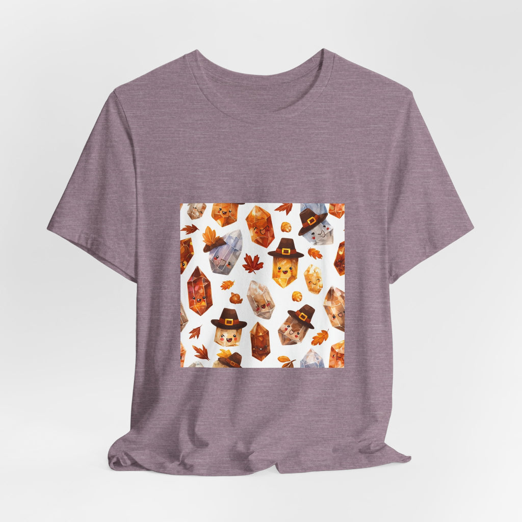 Thanksgiving Crystal Harvest T-Shirt | Royal, Navy & Purple