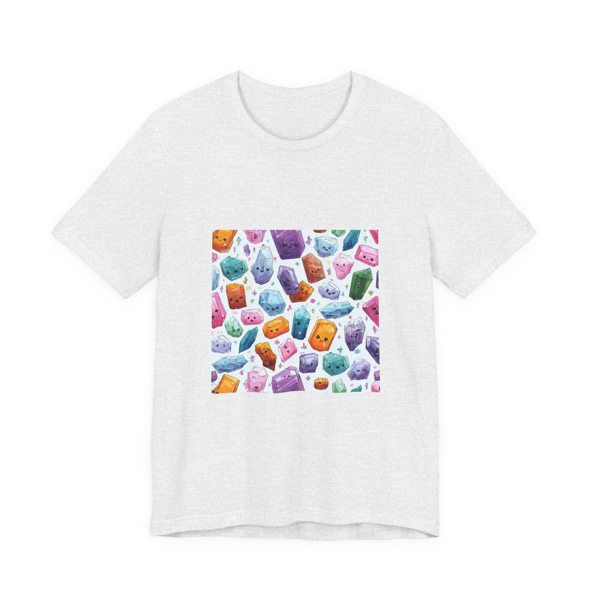 Pastel Crystal Friends T-Shirt | Light Neutrals