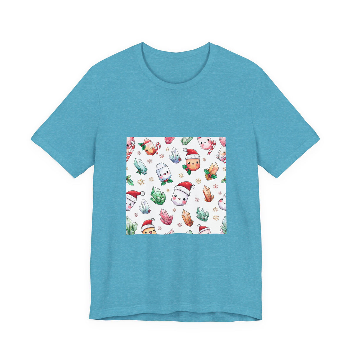 Pastel Christmas Crystal Friends T-Shirt | Forest & Ocean