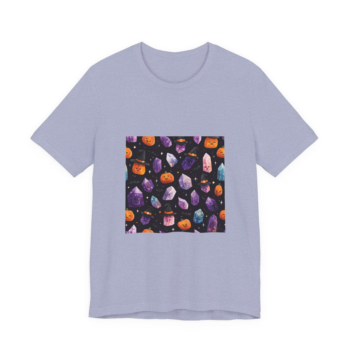 Halloween Crystal Party T-Shirt | Soft Blues