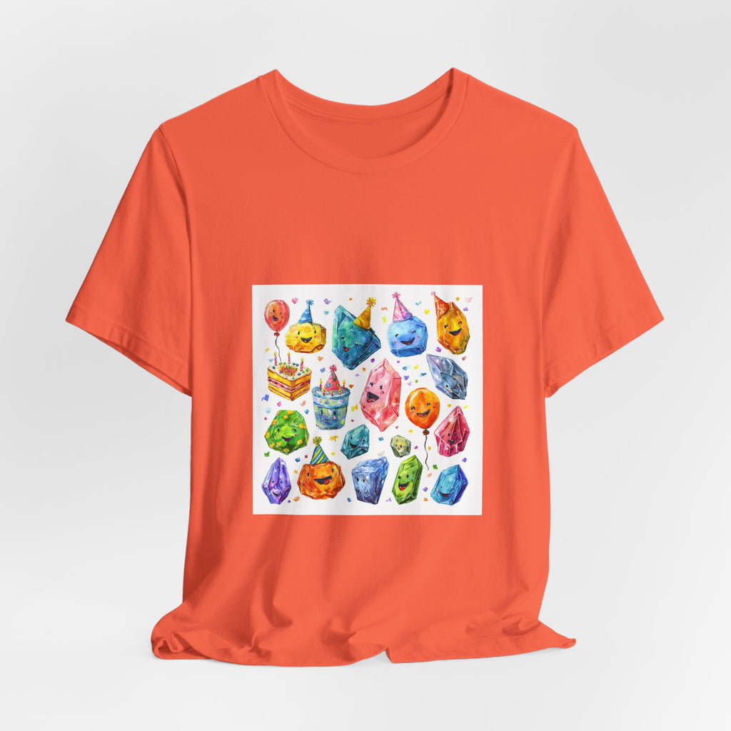 Copy of Earth Has Excellent Taste — Peach Moonstone Tee | Pinks & Orchid