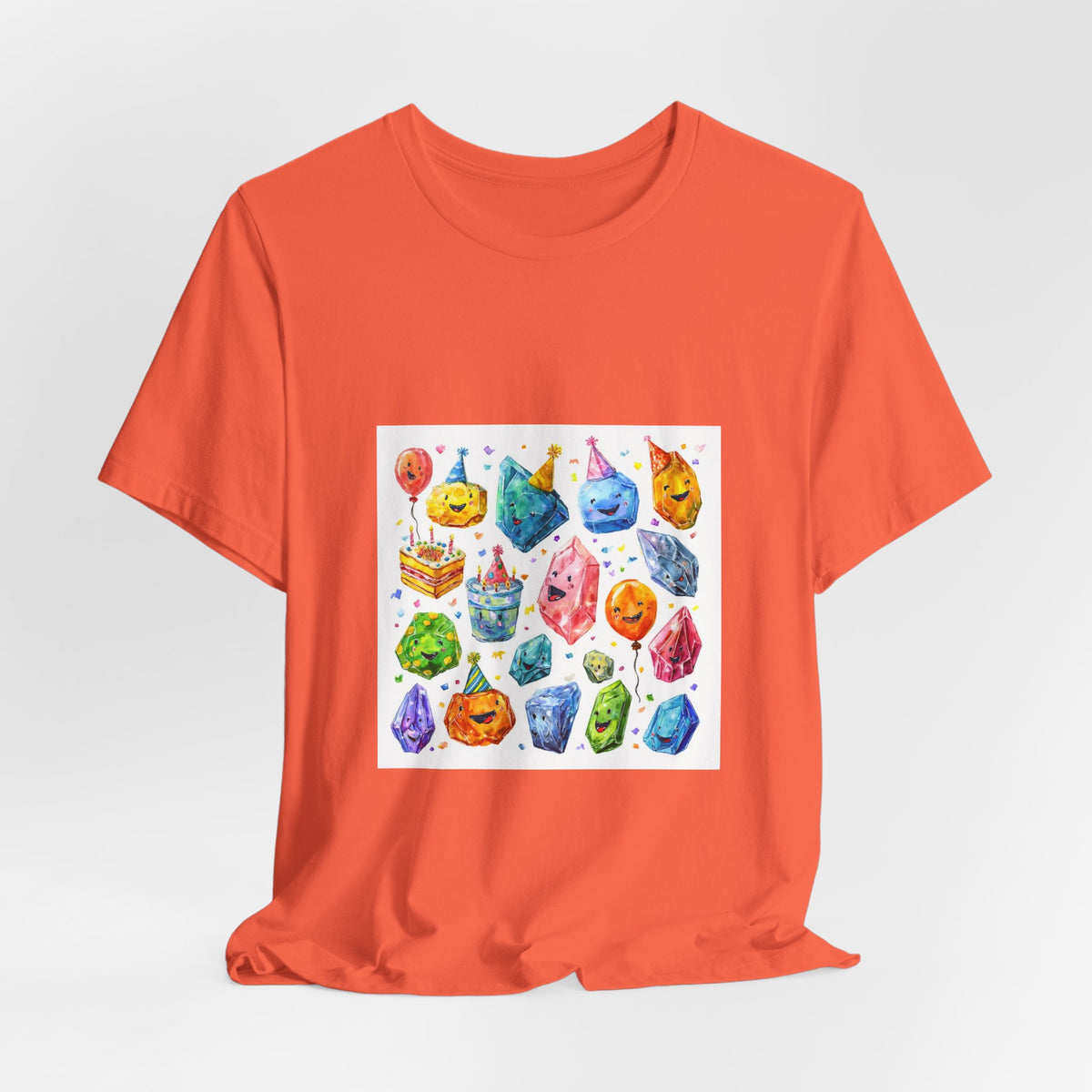 Copy of Earth Has Excellent Taste — Peach Moonstone Tee | Pinks & Orchid