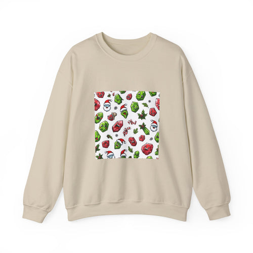 Christmas Crystal Cheer Crewneck | Earth Tones & Brights