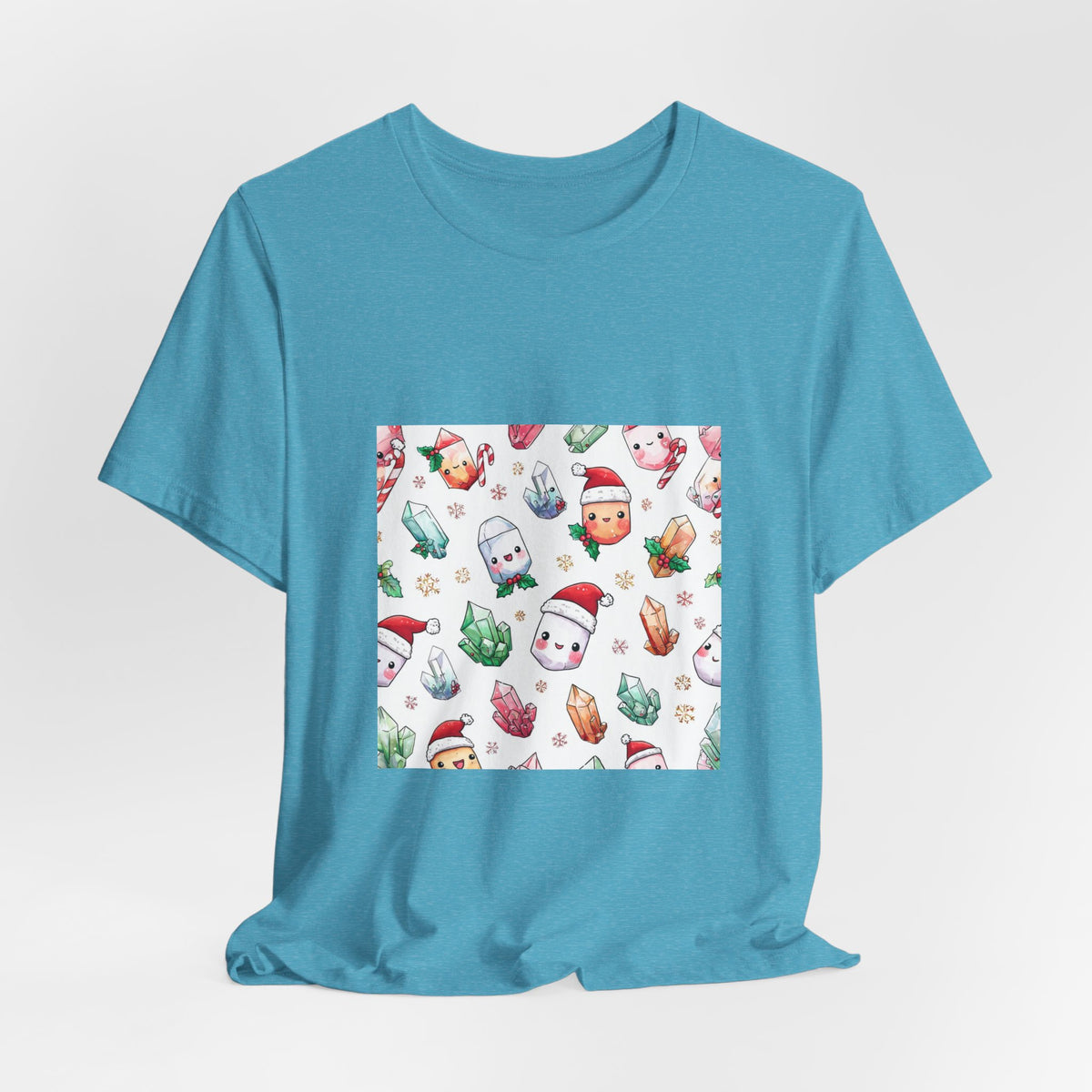Pastel Christmas Crystal Friends T-Shirt | Forest & Ocean
