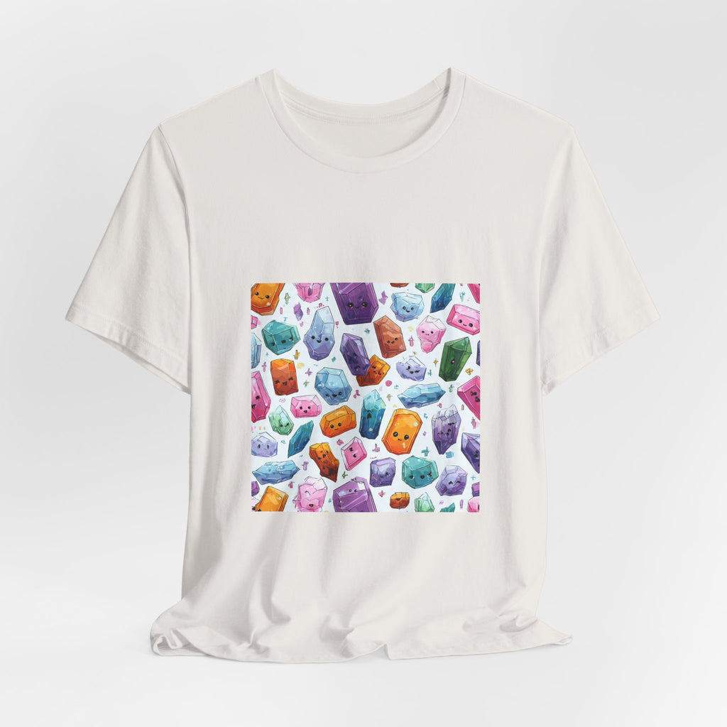 Pastel Crystal Friends T-Shirt | Light Neutrals