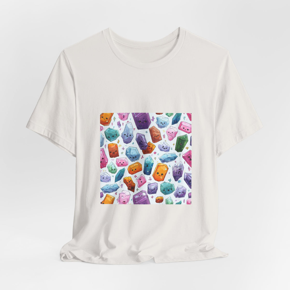 Pastel Crystal Friends T-Shirt | Light Neutrals