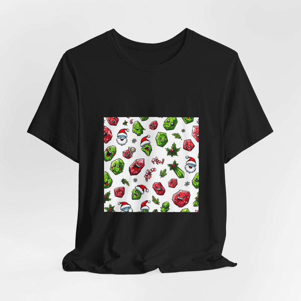 Christmas Crystal Cheer T-Shirt | Dark Neutrals & Reds