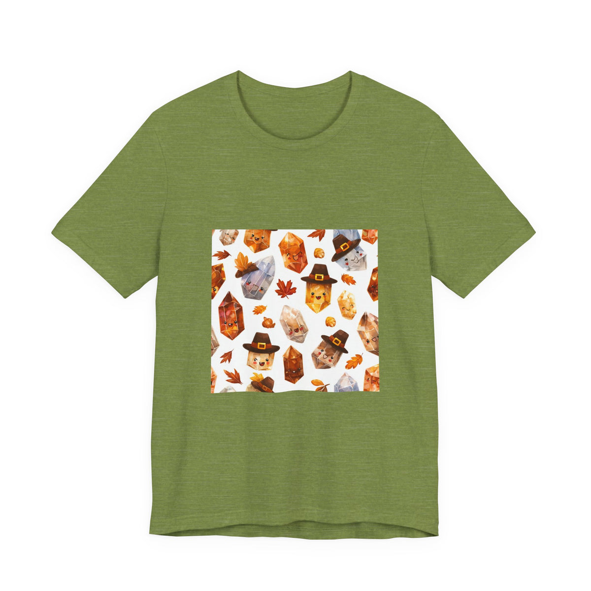 Thanksgiving Crystal Harvest T-Shirt | Greens