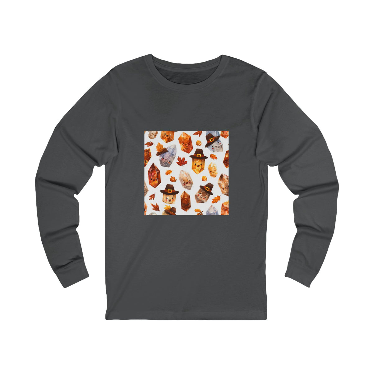 Thanksgiving Crystal Harvest Long Sleeve T-Shirt
