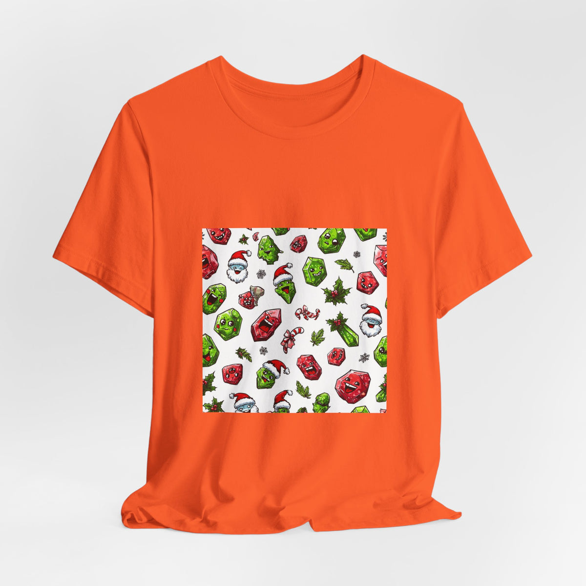 Christmas Crystal Cheer T-Shirt | Sandy Neutrals & Oranges