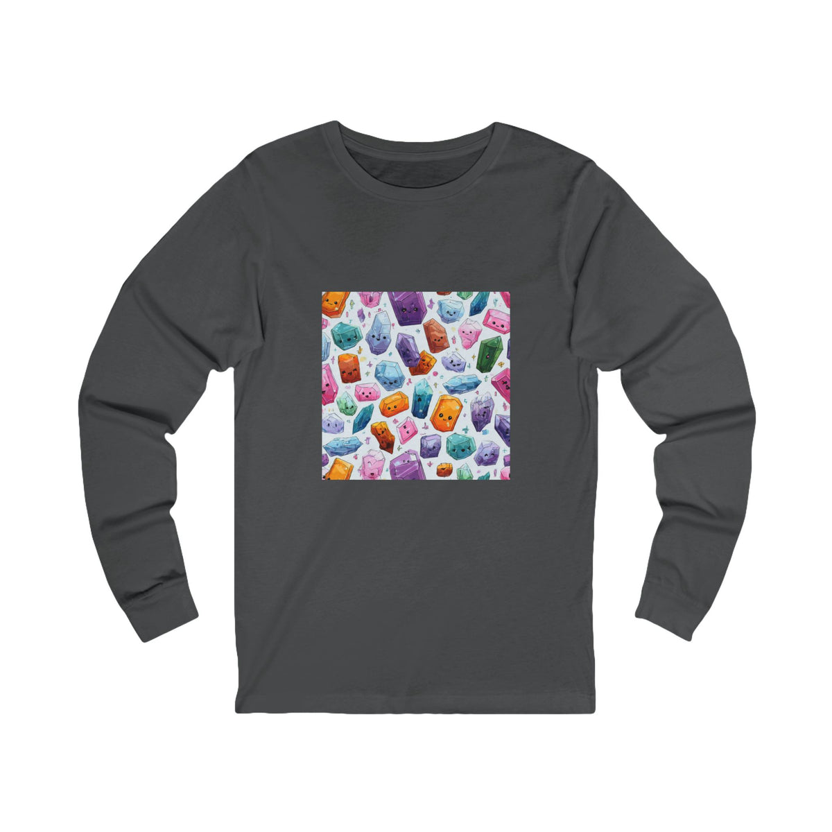Pastel Crystal Friends Long Sleeve T-Shirt