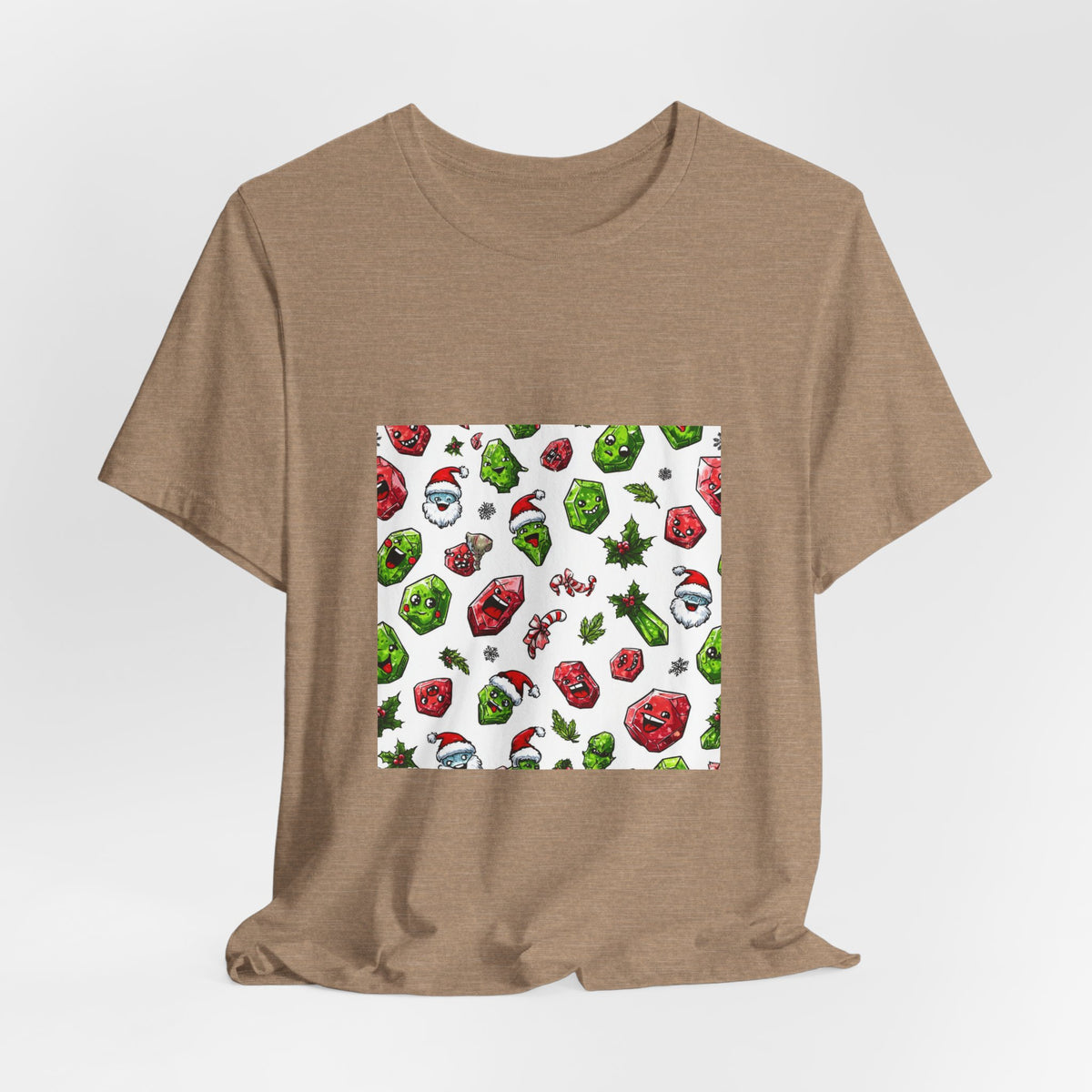 Christmas Crystal Cheer T-Shirt | Sandy Neutrals & Oranges