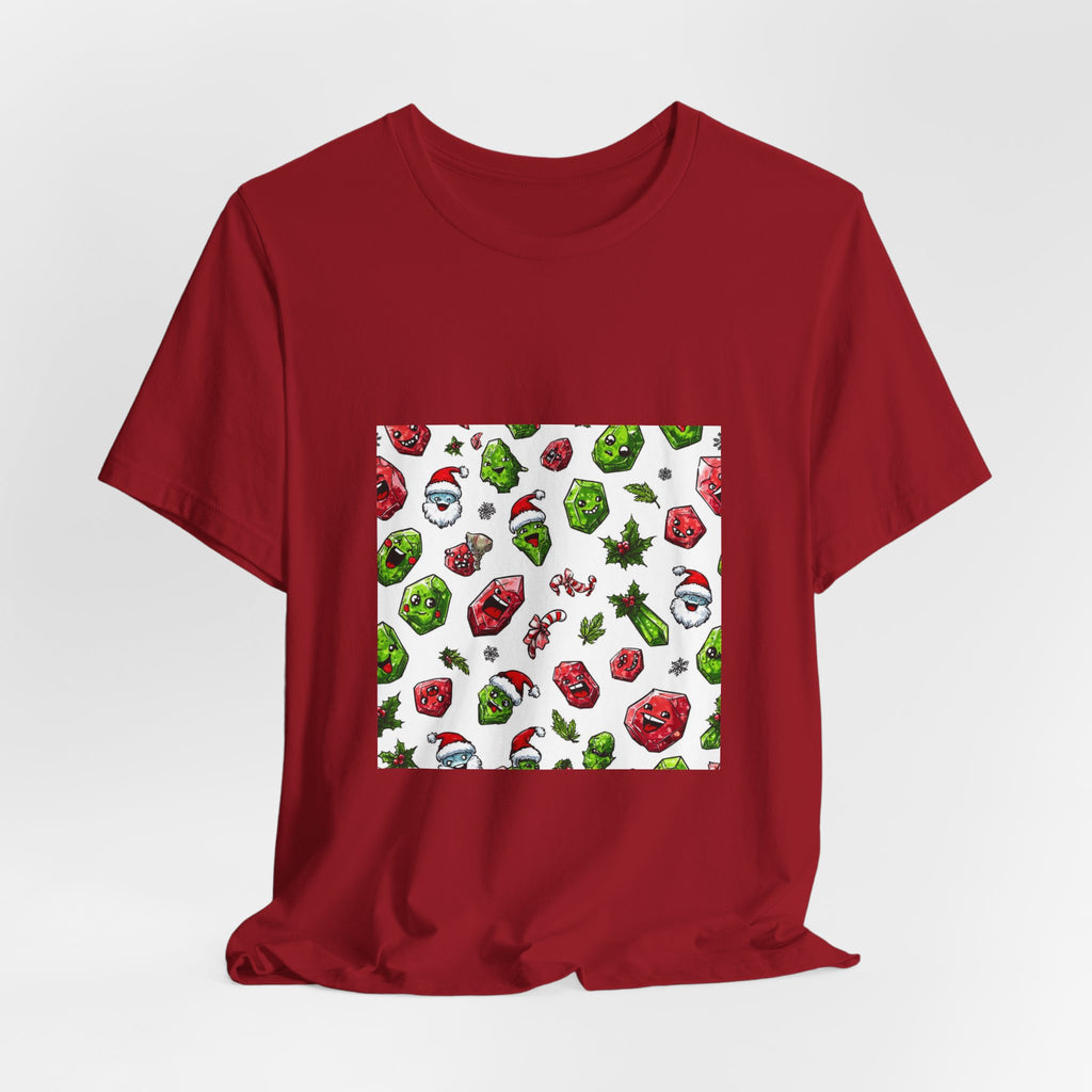 Christmas Crystal Cheer T-Shirt | Dark Neutrals & Reds