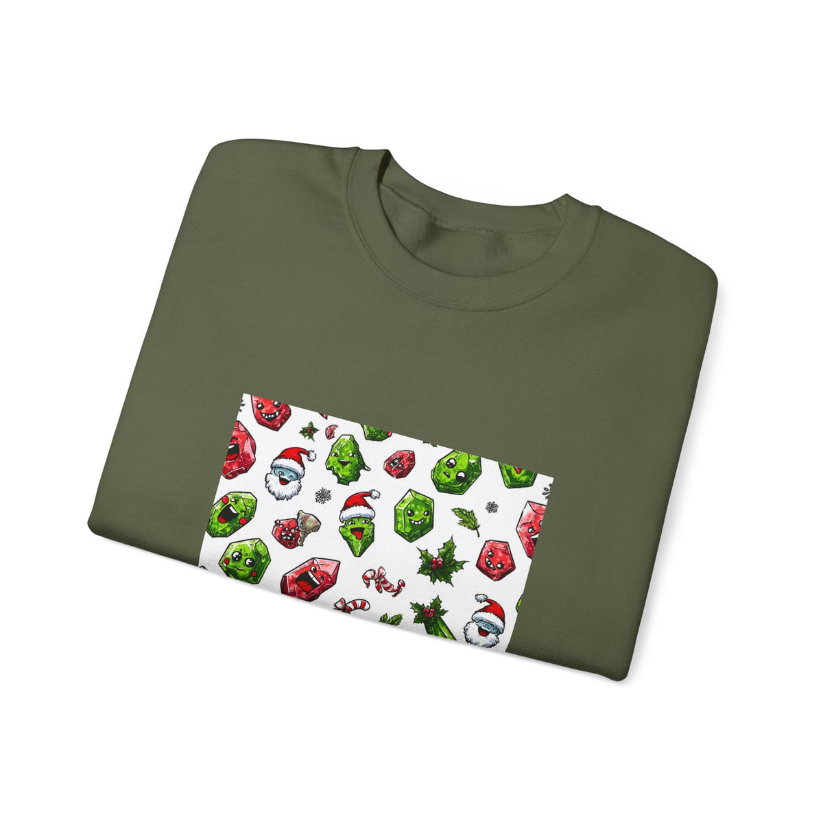 Christmas Crystal Cheer Crewneck | Earth Tones & Brights