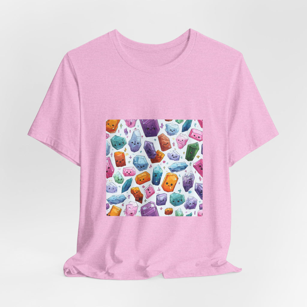 Pastel Crystal Friends T-Shirt | Pinks & Orchid