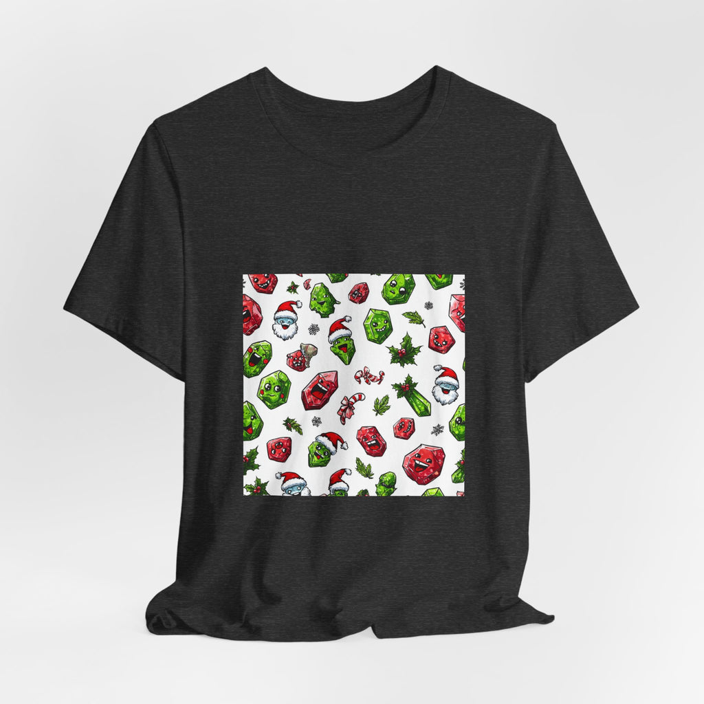 Christmas Crystal Cheer T-Shirt | Dark Neutrals & Reds