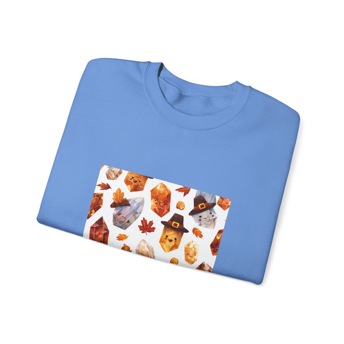 Thanksgiving Crystal Harvest Crewneck | Blues, Purples & Pinks